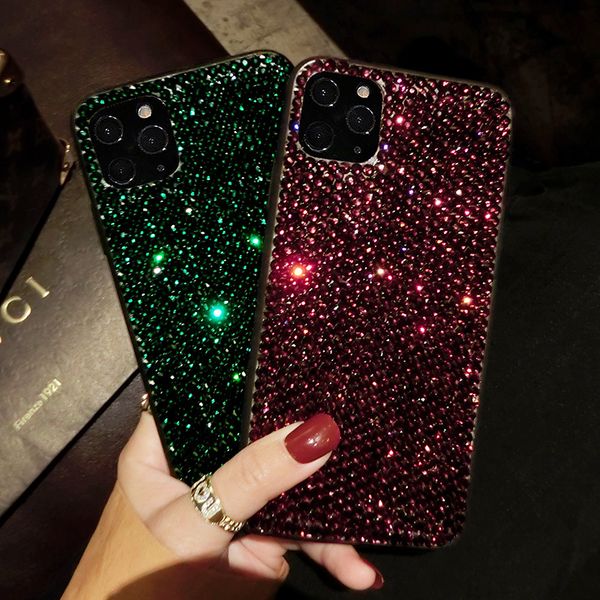 suitable for iphone 11pro max luxury fashion rhinestone flash diamond crystal phone case
suitable for iphone 11pro max luxury fashion rhinestone flash diamond crystal phone case