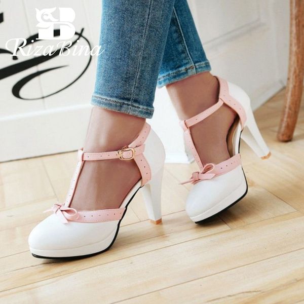 sandals rizabina size 32-48 high heel women bow wedding shoes women's square heels round toe platform footwear, Black
sandals rizabina size 32-48 high heel women bow wedding shoes women's square heels round toe platform footwear, Black