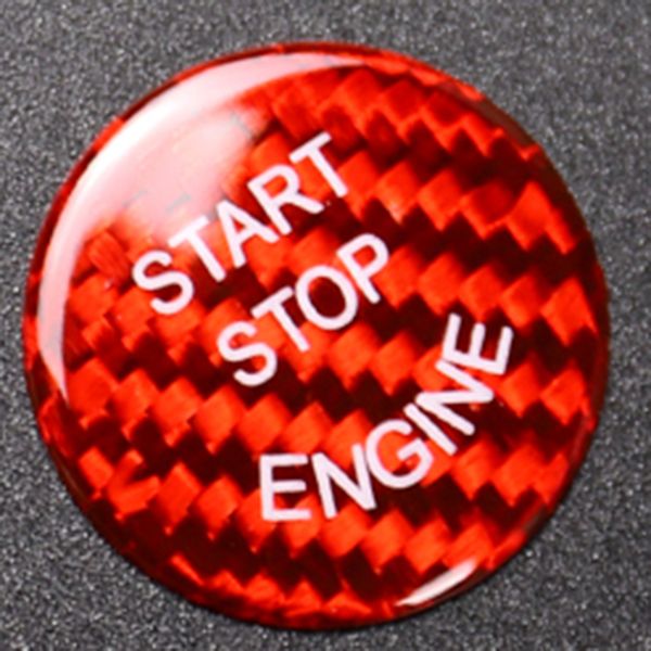 1pc red real carbon fiber push start sbutton cover cap sticker trim auto car decor engine aceessorie styling for bmw e series
1pc red real carbon fiber push start sbutton cover cap sticker trim auto car decor engine aceessorie styling for bmw e series