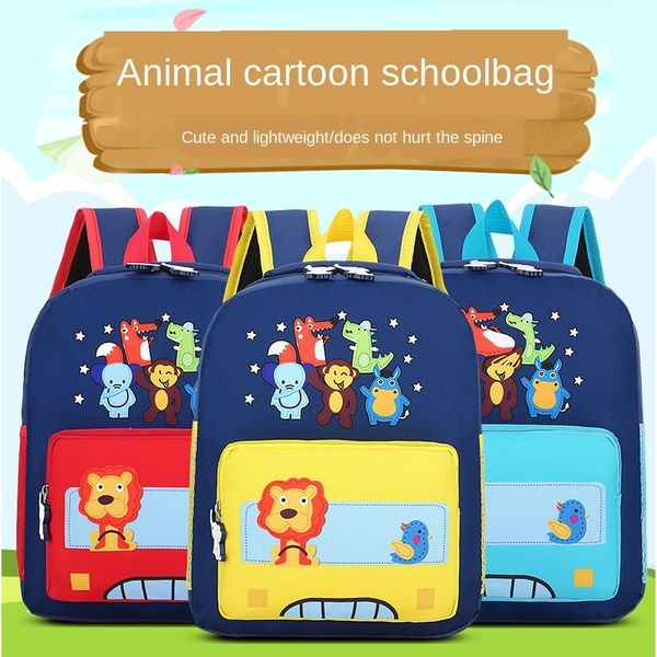 korean new children's schoolbag kindergarten 2-6 years old animal printing bag backpack cartoon cute burden-reducing backpack
korean new children's schoolbag kindergarten 2-6 years old animal printing bag backpack cartoon cute burden-reducing backpack