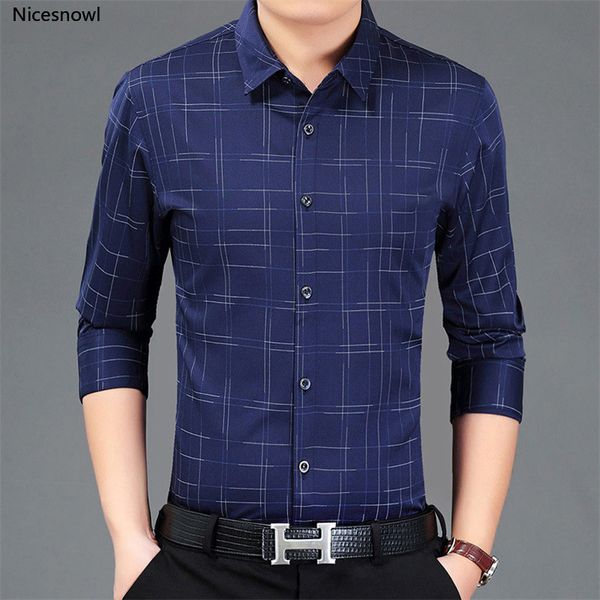 fashion brand men shirt cotton long sleeve autumn and winter casual plaid shirt slim fit male clothes office, White;black
fashion brand men shirt cotton long sleeve autumn and winter casual plaid shirt slim fit male clothes office, White;black