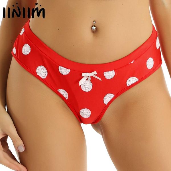 iiniim women ladies christmas holiday costume lingerie panties fancy nightwear low rise polka dots briefs underwear underpants, Black;pink
iiniim women ladies christmas holiday costume lingerie panties fancy nightwear low rise polka dots briefs underwear underpants, Black;pink