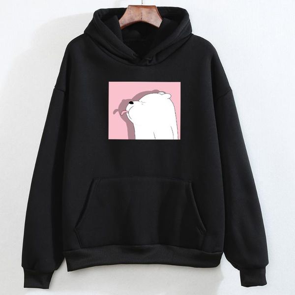 warm k- hoodie coat kawaii sweatshirt for women clothing cute tracksuit women funny bear printing soft meng ladies clothes, Black
warm k- hoodie coat kawaii sweatshirt for women clothing cute tracksuit women funny bear printing soft meng ladies clothes, Black