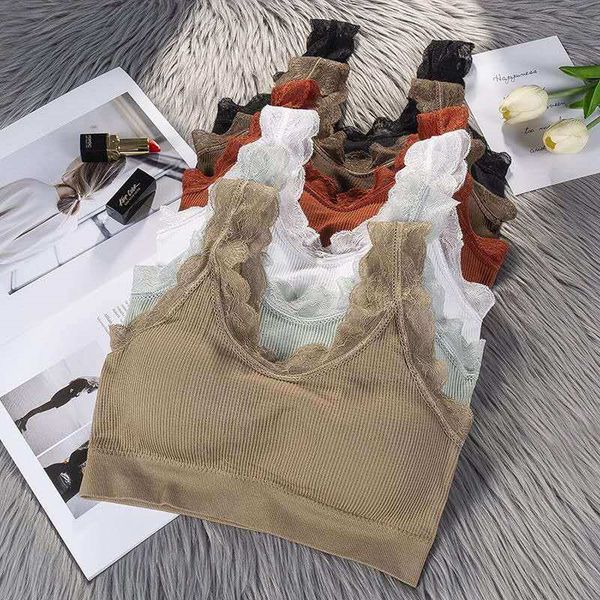 little bear fairy thread lace underwear lace bra breast-wrapped seamless underwear women's back sports yoga vest bra with chest pad, Camo
little bear fairy thread lace underwear lace bra breast-wrapped seamless underwear women's back sports yoga vest bra with chest pad, Camo