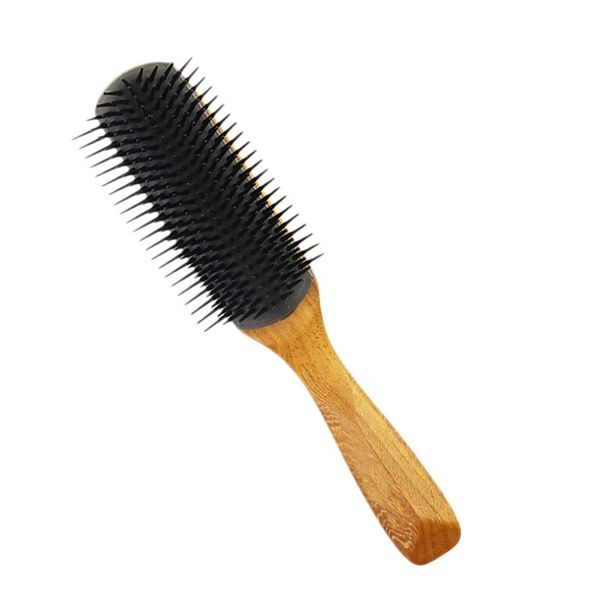 hair comb cushion brush anti-static hairbrush 9 rows massage wooden comb styling detangle brush(black, Silver
hair comb cushion brush anti-static hairbrush 9 rows massage wooden comb styling detangle brush(black, Silver