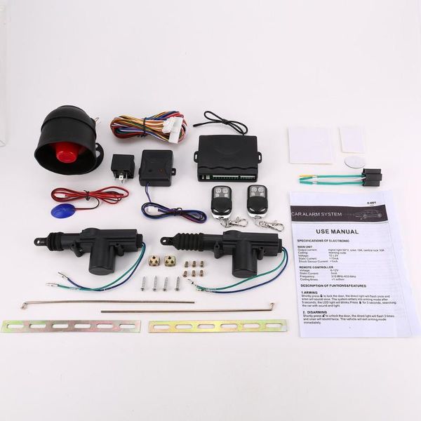 new universal car alarm remote control security system 2 door central door lock locking kit set keyless entry system
new universal car alarm remote control security system 2 door central door lock locking kit set keyless entry system