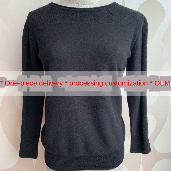 2020 autumn and winter new round pullover sweater neck pullover sweater for women autumn and winter, White;black
2020 autumn and winter new round pullover sweater neck pullover sweater for women autumn and winter, White;black