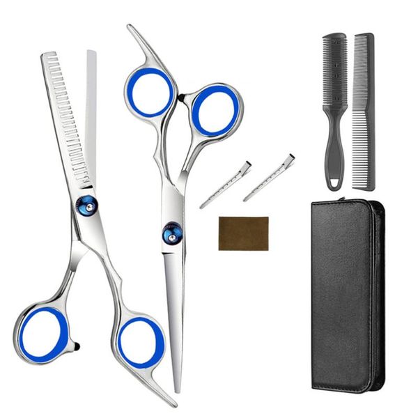 1 set/8pcs professional haircut scissors tools kit hair cutting supplies barbershop accessories for daily use
1 set/8pcs professional haircut scissors tools kit hair cutting supplies barbershop accessories for daily use