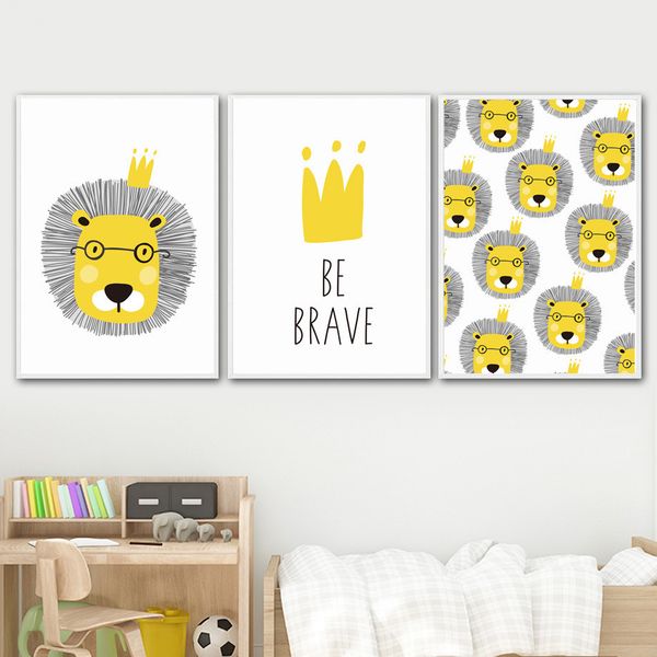 unframed lion be brave wall art print canvas painting nordic waterproof posters and prints cute animal wall for living room
unframed lion be brave wall art print canvas painting nordic waterproof posters and prints cute animal wall for living room