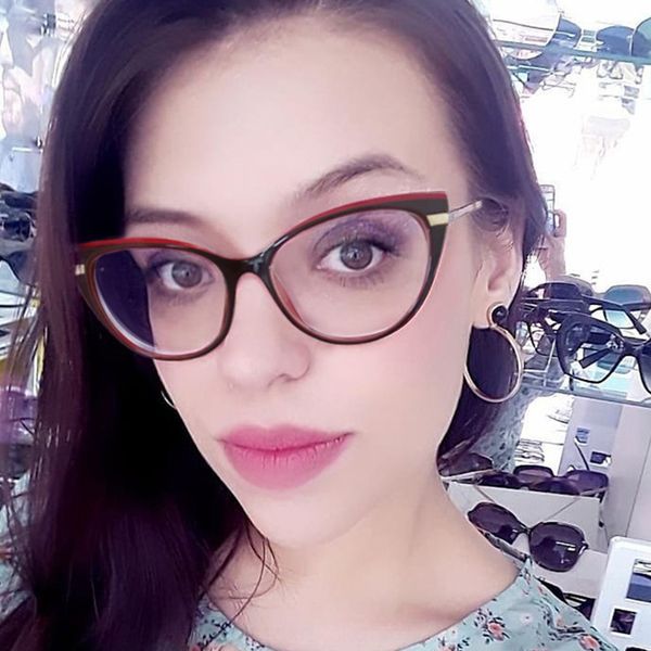 tr92197 new fashion cat frame tr90 frame glasses women all-match fashion spring leg optical glasses men, Silver
tr92197 new fashion cat frame tr90 frame glasses women all-match fashion spring leg optical glasses men, Silver