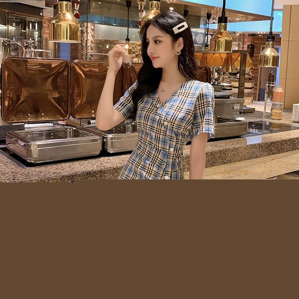 2020 лето новый корейский стиль моды мини-машина плед платье талии похудение битник платье женщин, Black;gray
2020 лето новый корейский стиль моды мини-машина плед платье талии похудение битник платье женщин, Black;gray