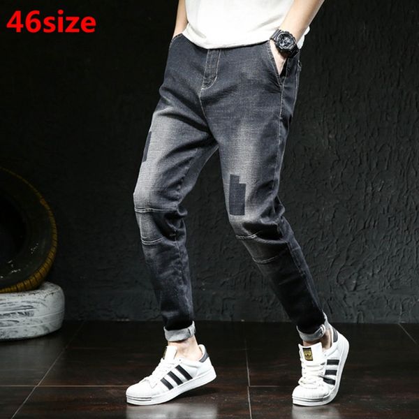autumn high elastic harlan jeans big size male loose legs small feet plus size xl fat elastic pants tide oversized, Blue
autumn high elastic harlan jeans big size male loose legs small feet plus size xl fat elastic pants tide oversized, Blue