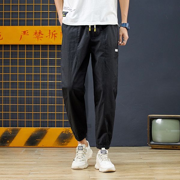 casual ankle-length pants men trousers streetwear jogger pants men sweatpants slim fit 2020 new, Black
casual ankle-length pants men trousers streetwear jogger pants men sweatpants slim fit 2020 new, Black