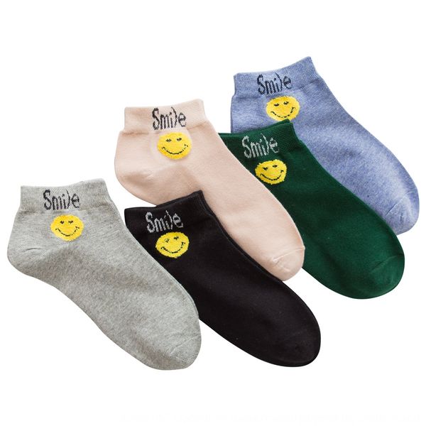 autumn new smiley boat fresh cartoon jacquard boat cotton cotton socks breathable sweat-absorbing socks, Pink;yellow 
autumn new smiley boat fresh cartoon jacquard boat cotton cotton socks breathable sweat-absorbing socks, Pink;yellow