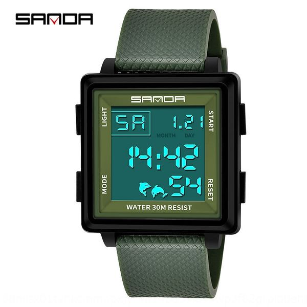 qoigb sunda new square multifunctional sports electronic luminous electronic watch waterproof luminous fashion watch for male and female stu, Blue
qoigb sunda new square multifunctional sports electronic luminous electronic watch waterproof luminous fashion watch for male and female stu, Blue