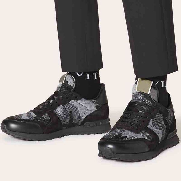 2020 new season grid camouflage sports shoes men studded rock shoe runner camouflage sneakers casual trainers walking shoes with box, Black
2020 new season grid camouflage sports shoes men studded rock shoe runner camouflage sneakers casual trainers walking shoes with box, Black