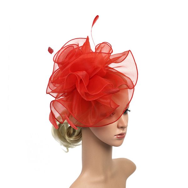 big flore lady's day fascinator hair clip hat ascot race wedding party accessories bridal hair pins wedding headpieces jewelry, Golden;silver
big flore lady's day fascinator hair clip hat ascot race wedding party accessories bridal hair pins wedding headpieces jewelry, Golden;silver