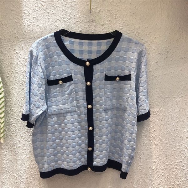2a0kv korean plaid short-sleeved knitted cardigan loose slimming all-match single-breasted for women korean plaid short-sleeved knitted card, White;black
2a0kv korean plaid short-sleeved knitted cardigan loose slimming all-match single-breasted for women korean plaid short-sleeved knitted card, White;black