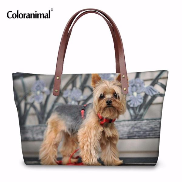 coloranimal cute yorkshire terrier dog animal printing female handbag women shoulder bags large tote beach travel shopping bags
coloranimal cute yorkshire terrier dog animal printing female handbag women shoulder bags large tote beach travel shopping bags
