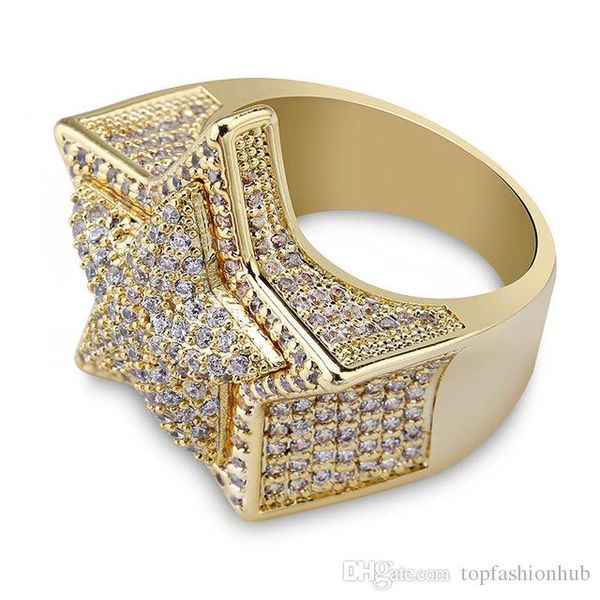 pentagram stereo ring micro-inlaid with zircon and european and american hip hop rings gold and silver color copper ring
pentagram stereo ring micro-inlaid with zircon and european and american hip hop rings gold and silver color copper ring