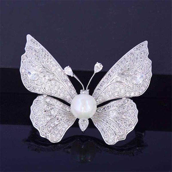 silver color big butterfly brooches pins white cubic zirconia brooch wedding broaches large insect pearl jewelry broches women, Gray
silver color big butterfly brooches pins white cubic zirconia brooch wedding broaches large insect pearl jewelry broches women, Gray