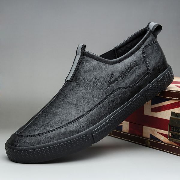 monstceler brand men's joker vulcanized shoes british fashion casual loafer shoe autumn new moccasins men designer sneakers cx200729, Black
monstceler brand men's joker vulcanized shoes british fashion casual loafer shoe autumn new moccasins men designer sneakers cx200729, Black