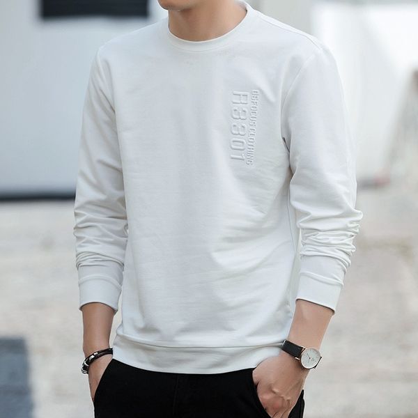 lrno3 2020 autumn new men's fashionable men's long-sleeved t-shirt all-match casual pullover pullovert-shirt pulloverround neck pu, Black
lrno3 2020 autumn new men's fashionable men's long-sleeved t-shirt all-match casual pullover pullovert-shirt pulloverround neck pu, Black