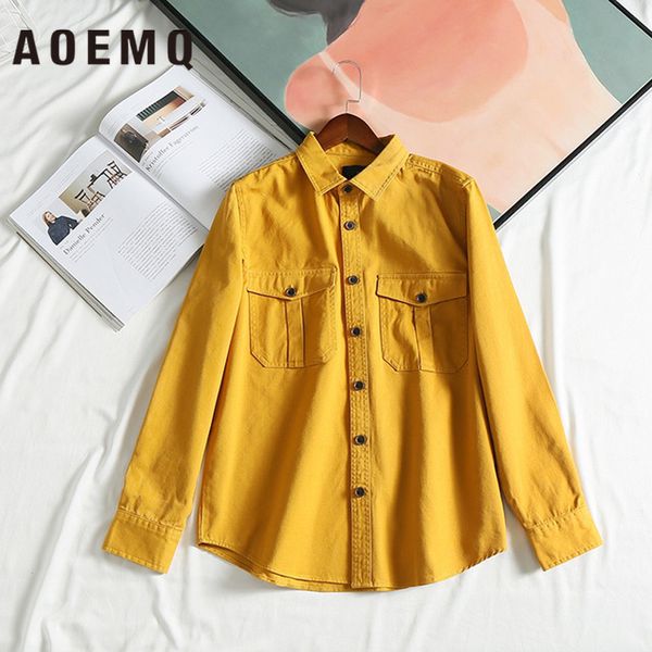 aoemq korea style jackets yellow/green color single-breasted button adults appointment jackets outwear cardigan clothing, Black;brown
aoemq korea style jackets yellow/green color single-breasted button adults appointment jackets outwear cardigan clothing, Black;brown
