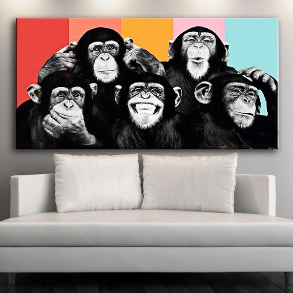 смешные monkeys граффити холст картины жикле искусства плакаты и печать современные животные wall art canvas фотографии детская комната деко
смешные monkeys граффити холст картины жикле искусства плакаты и печать современные животные wall art canvas фотографии детская комната деко