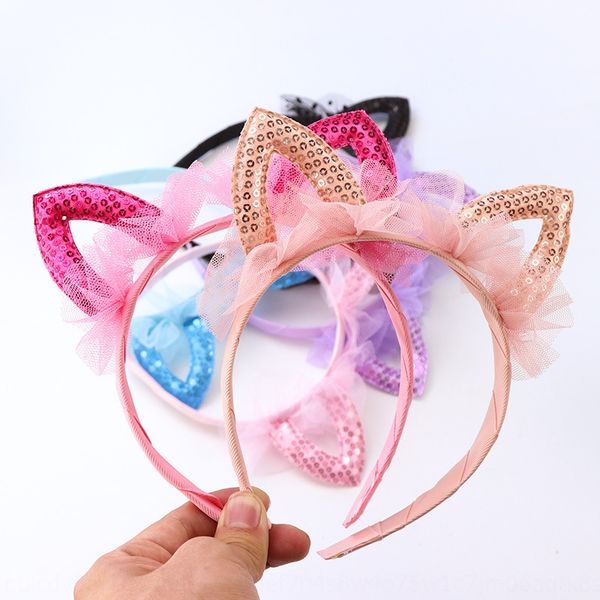 cat ear head buckle children princess girl lace accessories cute girl card performance fairy band hair band hair accessories, Slivery;white
cat ear head buckle children princess girl lace accessories cute girl card performance fairy band hair band hair accessories, Slivery;white