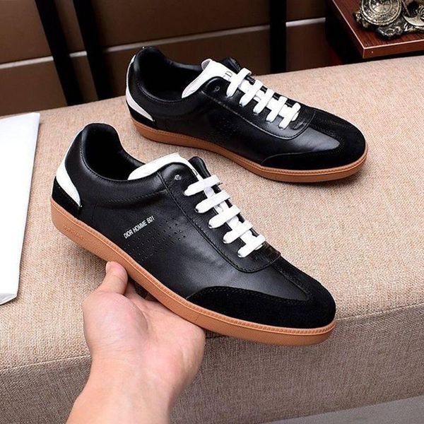 fashion classic mens shoes calfskin sneaker b01 logo low breathable sports vintage lace -up luxury men shoes chaussures pour hommes
fashion classic mens shoes calfskin sneaker b01 logo low breathable sports vintage lace -up luxury men shoes chaussures pour hommes