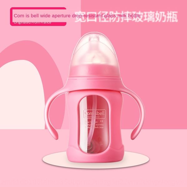 t6hiu baby wide caliber glass explosion-proof fall-proof newborn baby high silicone milk bottle borosilicate glass milk bottle with silicone
t6hiu baby wide caliber glass explosion-proof fall-proof newborn baby high silicone milk bottle borosilicate glass milk bottle with silicone