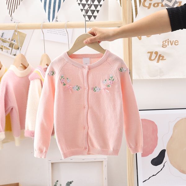 sp1ht new children's clothing for 2020 embroidered children's clothing sweater girls flower embroidery cardigan baby single-layer, Blue
sp1ht new children's clothing for 2020 embroidered children's clothing sweater girls flower embroidery cardigan baby single-layer, Blue