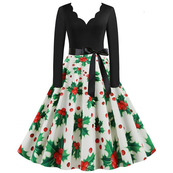 women winter long sleeve vintage christmas dress black red print v neck xmas party dress robe plus size 3xl elegant vestido, Black;gray
women winter long sleeve vintage christmas dress black red print v neck xmas party dress robe plus size 3xl elegant vestido, Black;gray