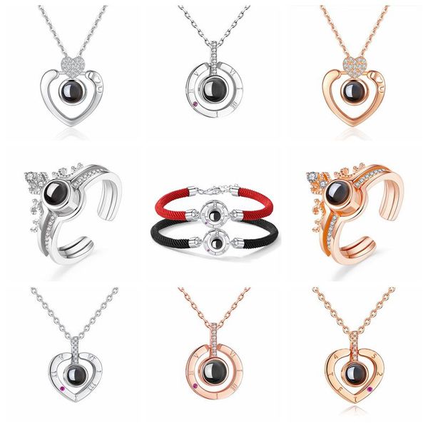 romantic 100 languages "i love you" colorful projection pendant necklace for couples christmas gifts wedding party jewelery, Silver
romantic 100 languages "i love you" colorful projection pendant necklace for couples christmas gifts wedding party jewelery, Silver