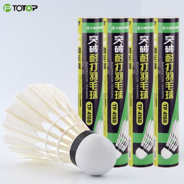 breakthrough duck feather resistant wool ball badminton to playing flight stable competition training badminton 6 pieces 12 pieces
breakthrough duck feather resistant wool ball badminton to playing flight stable competition training badminton 6 pieces 12 pieces