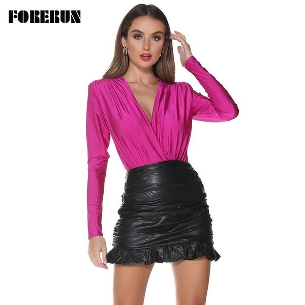 forerun bodysuit women long sleeve jumpsuit winter deep v neck bodysuits black overalls body feminino para mulheres, Black;white
forerun bodysuit women long sleeve jumpsuit winter deep v neck bodysuits black overalls body feminino para mulheres, Black;white