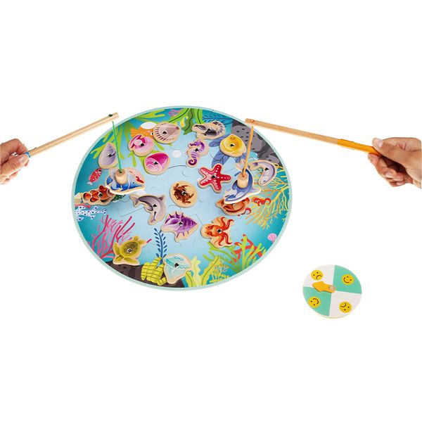 fishing game including 20pcs ocean animals 2pcs fishing rods 1pcs turnplate 1pcs play mat blocks with 1 side print
fishing game including 20pcs ocean animals 2pcs fishing rods 1pcs turnplate 1pcs play mat blocks with 1 side print