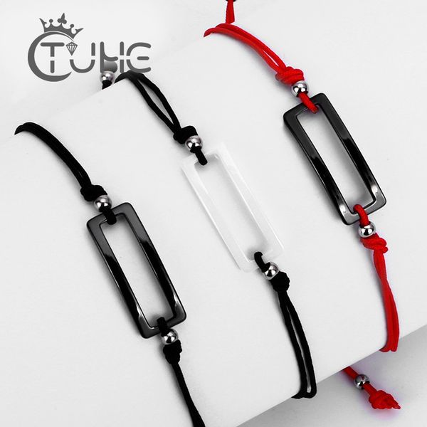 2020 red rope ceramic bracelet women men black white geometric ceramic lucky charm tibetan bracelets & bangles adjustable, Golden;silver
2020 red rope ceramic bracelet women men black white geometric ceramic lucky charm tibetan bracelets & bangles adjustable, Golden;silver