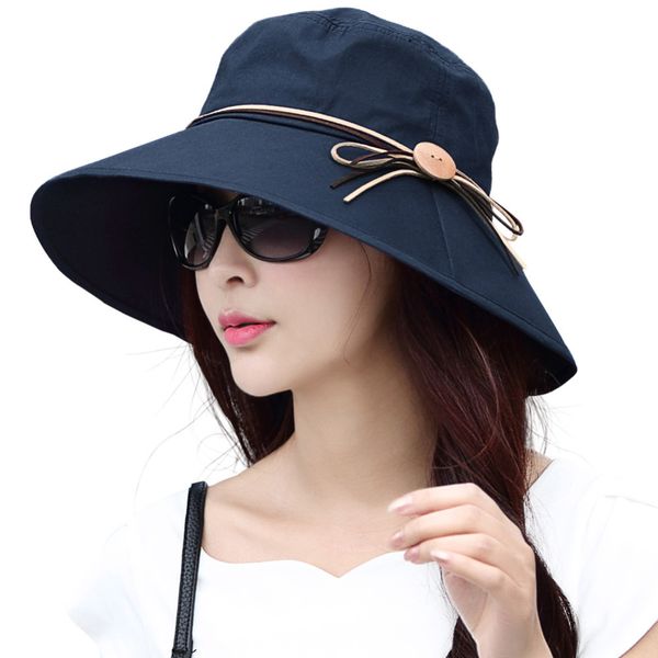 fance women summer sun hat wide brim chapeu feminino praia chapeau femme for girl packable upf50+ uv bucket cap cord beach 69046 y200716, Blue;gray
fance women summer sun hat wide brim chapeu feminino praia chapeau femme for girl packable upf50+ uv bucket cap cord beach 69046 y200716, Blue;gray