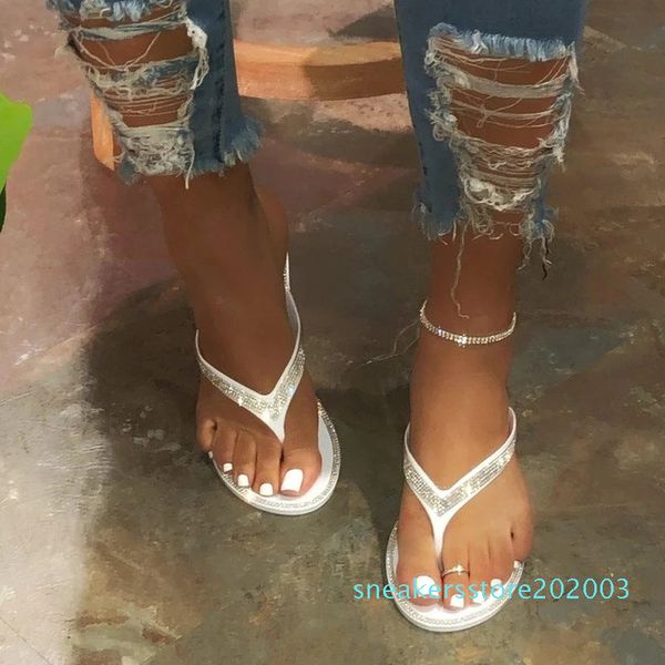 flat slippers women 2020 new clip toe flip flops woman shoes summer casual sandals crystal bling ladies beach slides female s03, Black
flat slippers women 2020 new clip toe flip flops woman shoes summer casual sandals crystal bling ladies beach slides female s03, Black