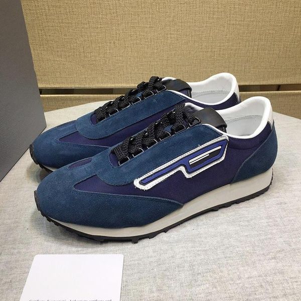 suede and nylon sneakers men 's shoes with origin box autumn and winter fashion soft footwears outdoor walking lace -up m, Black
suede and nylon sneakers men 's shoes with origin box autumn and winter fashion soft footwears outdoor walking lace -up m, Black