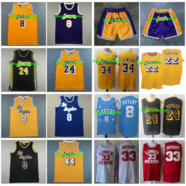 vintage mens lakers kobe bryant 34 shaquille o'neal 44 jerry west 22 elgin baylor stitched basketball jerseys retro shorts, Black;red
vintage mens lakers kobe bryant 34 shaquille o'neal 44 jerry west 22 elgin baylor stitched basketball jerseys retro shorts, Black;red