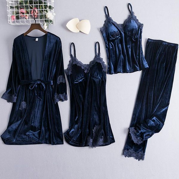lady kimono bathrobe gown 4pcs robe suit plus size 3xl sleepwear nightgown soft velour nightdress intimate lingerie
lady kimono bathrobe gown 4pcs robe suit plus size 3xl sleepwear nightgown soft velour nightdress intimate lingerie