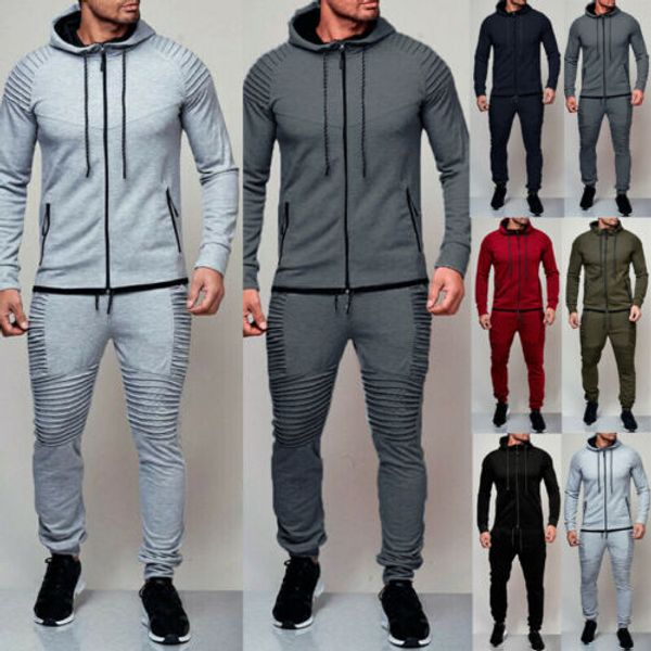 autumn men 2 pieces set running tracksuit hoodies sweatshirt sports set clothes men sport suit gym training suit sport wear, White;black
autumn men 2 pieces set running tracksuit hoodies sweatshirt sports set clothes men sport suit gym training suit sport wear, White;black