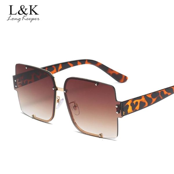 longkeeper 2020 rimless square sunglasses women gradient sun glasses brand designer big frame retro trend oculos feminino, White;black
longkeeper 2020 rimless square sunglasses women gradient sun glasses brand designer big frame retro trend oculos feminino, White;black