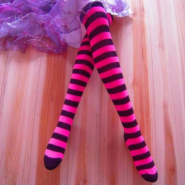 pure cotton over knee long women's socks colorful stockings stockings striped leggings pure campus wind high-length long socks, Pink;yellow
pure cotton over knee long women's socks colorful stockings stockings striped leggings pure campus wind high-length long socks, Pink;yellow