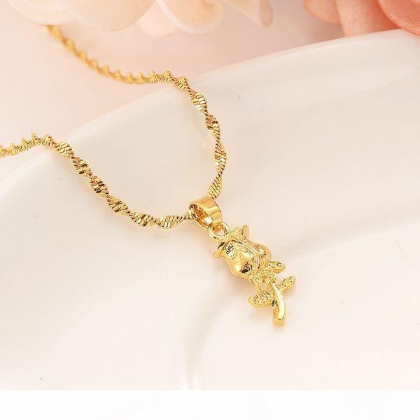 r 18 k fine gold gf rose flower europe women jewelry sets jewelry gift dubai pendant earrings diy charms cabbage get rich, Silver
r 18 k fine gold gf rose flower europe women jewelry sets jewelry gift dubai pendant earrings diy charms cabbage get rich, Silver