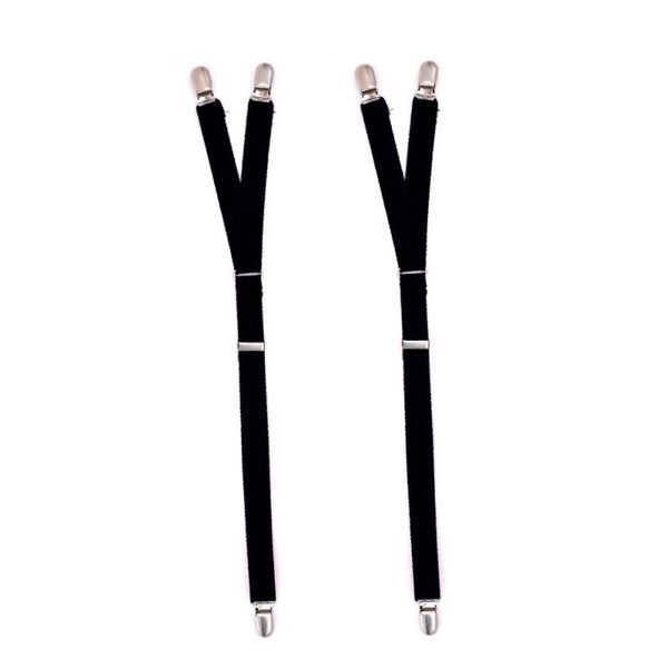 2cm nylon 1 pair gentlemen's shirt prevent crease resist clips y style leg suspender length adjustable strap, Black;white
2cm nylon 1 pair gentlemen's shirt prevent crease resist clips y style leg suspender length adjustable strap, Black;white