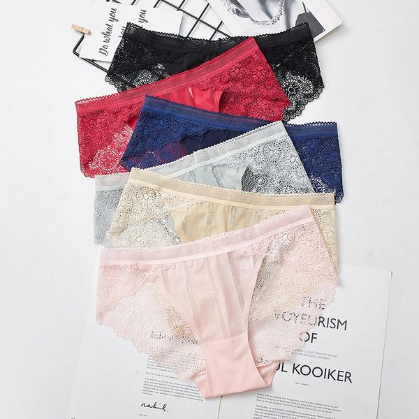 plus size embroidered ice silk seamless women's breifs mid-waist underwear lace lace cotton crotch underwear for women, Black;white
plus size embroidered ice silk seamless women's breifs mid-waist underwear lace lace cotton crotch underwear for women, Black;white